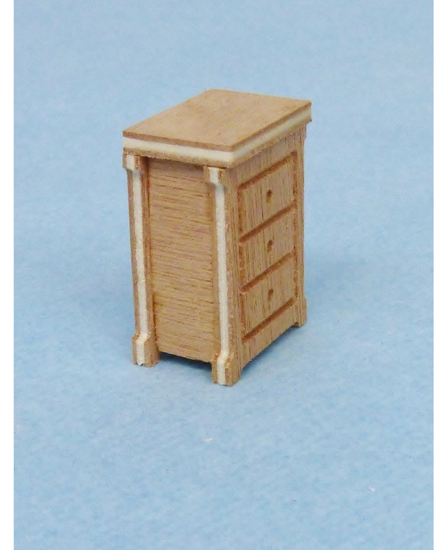 Petite commode 3 tiroirs 1/24ème