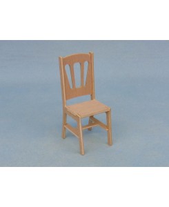 Chaise miniature 1/9ème pour poupées juqu'à 22 cm