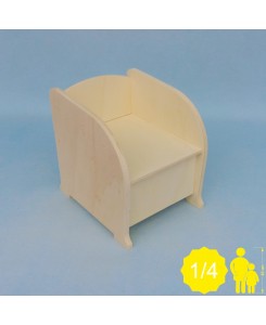 Fauteuil miniature 1/4ème