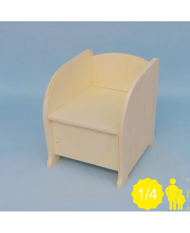 Fauteuil miniature 1/4ème