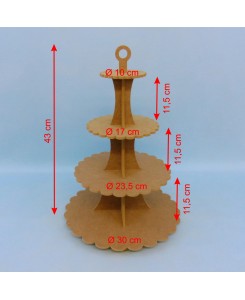 Présentoir à cupcakes