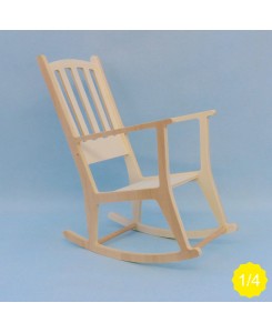 Rocking chair 1/4ème en kit