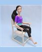Fauteuil bureau miniature 1/6
