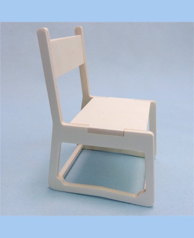 Fauteuil bureau miniature 1/6 en kit