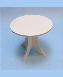 Table ronde miniature en kit