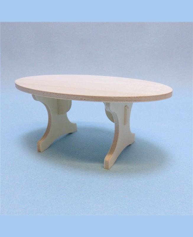 Table basse salon miniature en kit