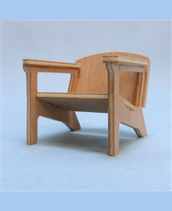 Fauteuil avec accoudoirs 1/12ème