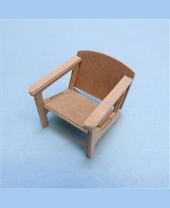 Fauteuil avec accoudoirs 1/12ème