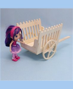 Charette miniature 1/12ème