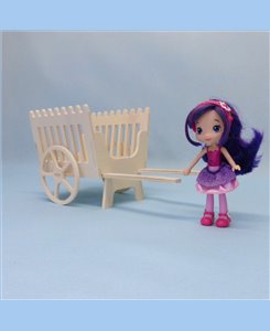 Charette miniature 1/12ème