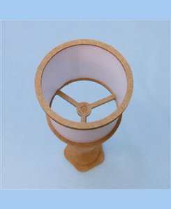 Lampaire avec abajour cylindrique1/6ème
