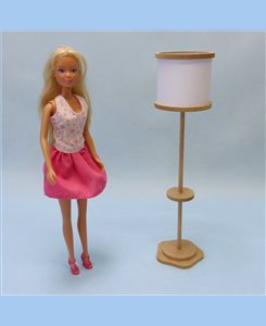 Lampaire avec abajour cylindrique1/6ème