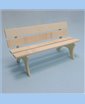 Banc pour poupée 1/6ème