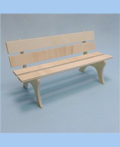 Banc pour poupée 1/6ème