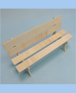 Banc pour poupée 1/6ème