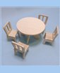 Table + 4 chaises 1/12ème