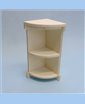 Bibliothèque d\'angle basse 1/6ème en kit
