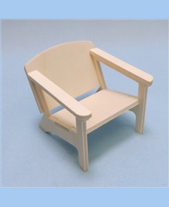 Fauteuil avec accoudoirs 1/6ème