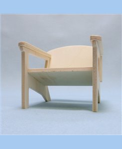 Fauteuil avec accoudoirs 1/6ème