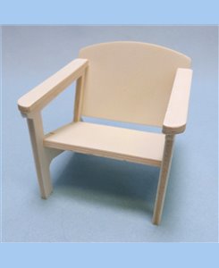 Fauteuil avec accoudoirs 1/6ème