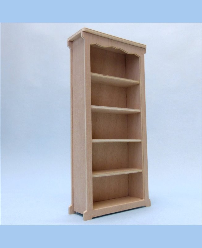 Bibliothèque miniature en kit 1/9ème