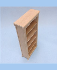 Bibliothèque miniature en kit 1/9ème