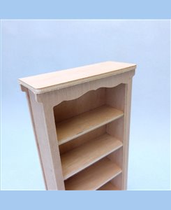 Bibliothèque miniature en kit 1/9ème