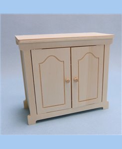 Meuble bas 2 portes 1/6ème pour poupées Barbie