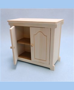 Meuble bas 2 portes 1/6ème pour poupées Barbie