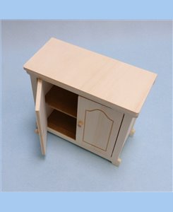 Meuble bas 2 portes 1/6ème pour poupées Barbie