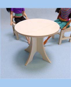 Table ronde miniature en kit