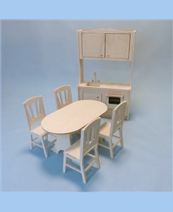 Mobilier de cuisine pour maison de poupées Barbie