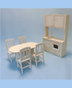 Mobilier de cuisine pour maison de poupées Barbie