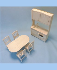 Mobilier de cuisine pour maison de poupées Barbie