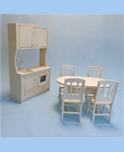 Mobilier de cuisine pour maison de poupées Barbie