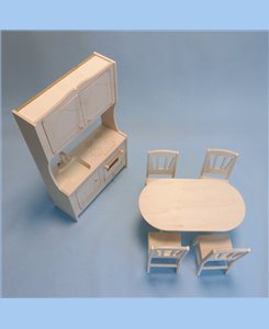 Mobilier de cuisine pour maison de poupées Barbie