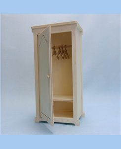 Armoire Barbie pour meuble de maison de poupée