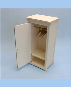 Armoire Barbie pour meuble de maison de poupée