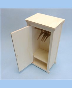 Armoire Barbie pour meuble de maison de poupée