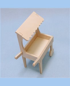 Présentoir marchand miniature en bois