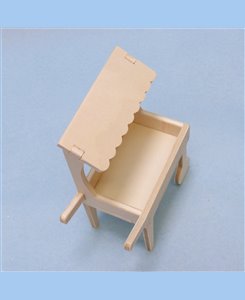 Présentoir marchand miniature en bois