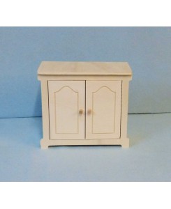 Meuble bas 2 portes 1/6ème pour poupées Barbie