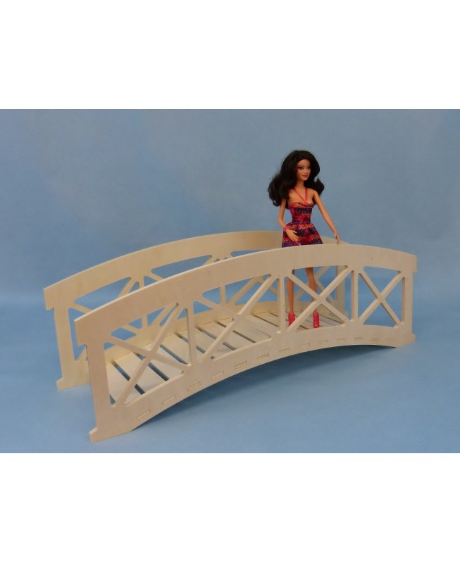 Pont de jardin 1/6ème en kit