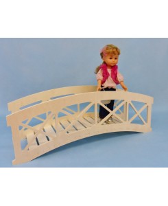 Pont de jardin 1/6ème en kit