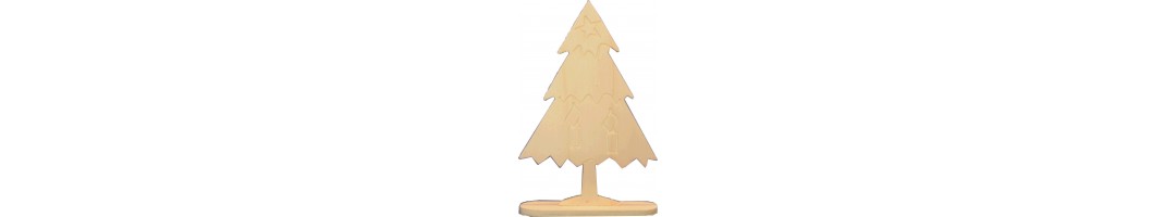 Décorations de Noël en bois