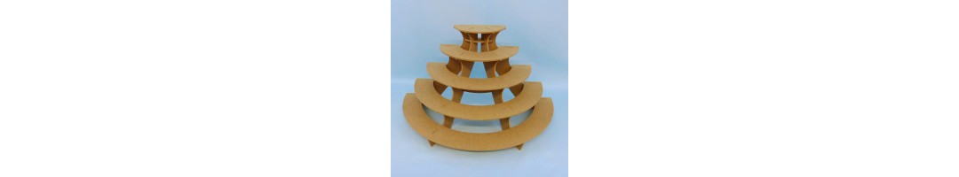 Support et plateaux de présentations pour objets miniatures